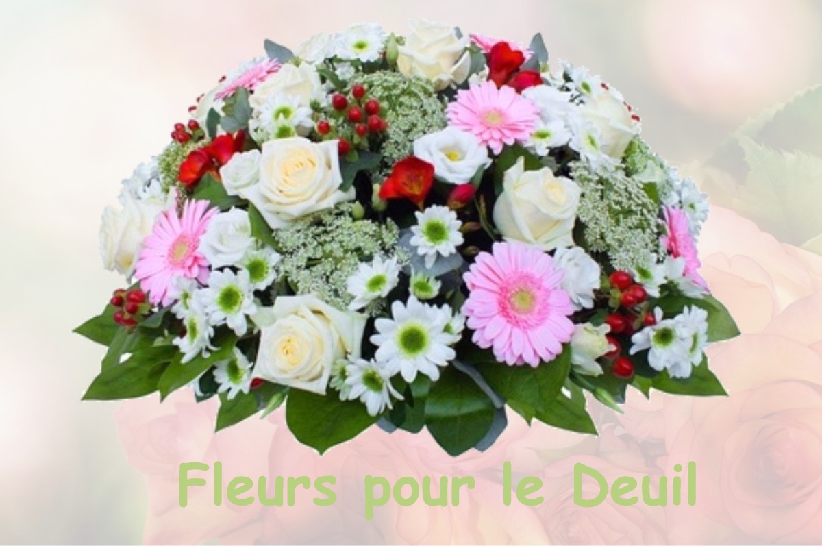 fleurs deuil MAZAN-L-ABBAYE